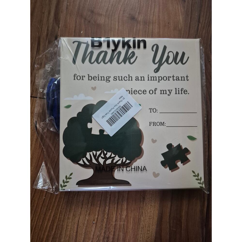 Thank You for Being Part of My Life Puzzle Piece Gift for Any Occasion S11